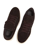 Suede Low-Top Sneakers