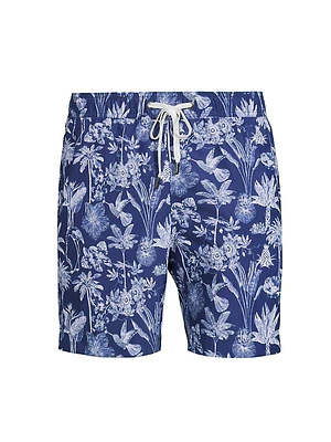 Charles Floral Swim Trunks