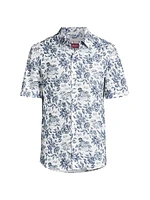 Jack Air Floral Linen-Blend Shirt