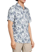 Jack Air Floral Linen-Blend Shirt