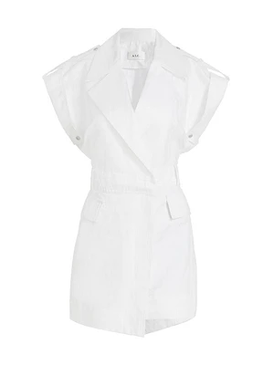 Ryan Utility Wrap Minidress