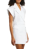 Ryan Utility Wrap Minidress