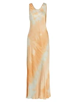 Amana Tie-Dye Maxi Slipdress