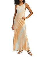 Amana Tie-Dye Maxi Slipdress