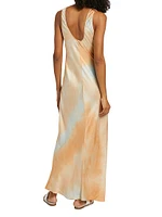 Amana Tie-Dye Maxi Slipdress