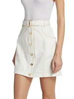 Valleybrook Cotton Miniskirt