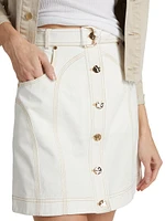 Valleybrook Cotton Miniskirt