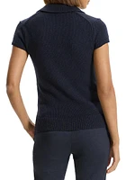 Knit Cotton & Wool Polo