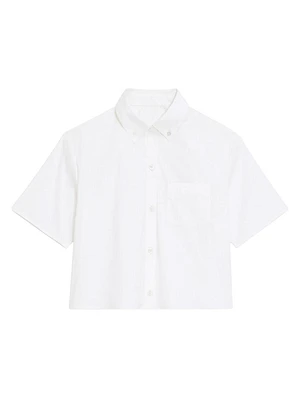 Boxy Button-Down Shirt