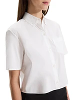 Boxy Button-Down Shirt