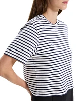 Boxy Striped T-Shirt