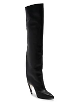 Armadillo 105MM Leather Thigh-High Boots