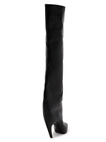 Armadillo 105MM Leather Thigh-High Boots