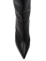 Armadillo 105MM Leather Thigh-High Boots