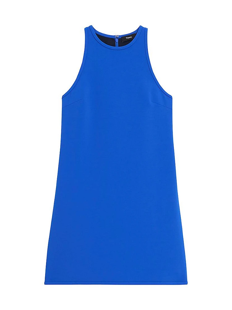 Sleeveless A-Line Shift Minidress