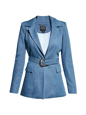 Dominga Denim Blazer