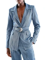 Dominga Denim Blazer