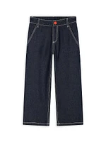 Little Boy's & Straight-Leg Denim Pants