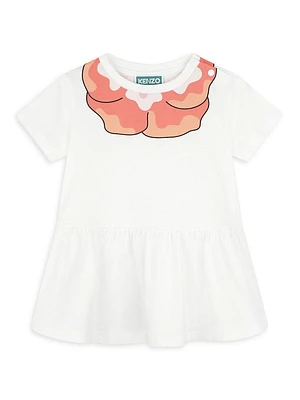 Baby Girl's Flower T-Shirt Dress