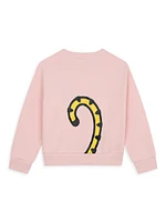 Little Boy's & Logo Crewneck Sweatshirt