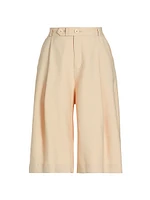 Lex Pleated Bermuda Shorts