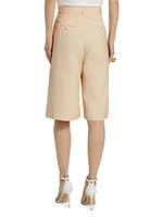 Lex Pleated Bermuda Shorts