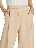 Lex Pleated Bermuda Shorts