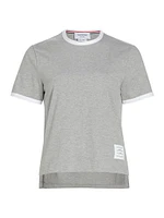 Cotton Jersey Ringer Tee