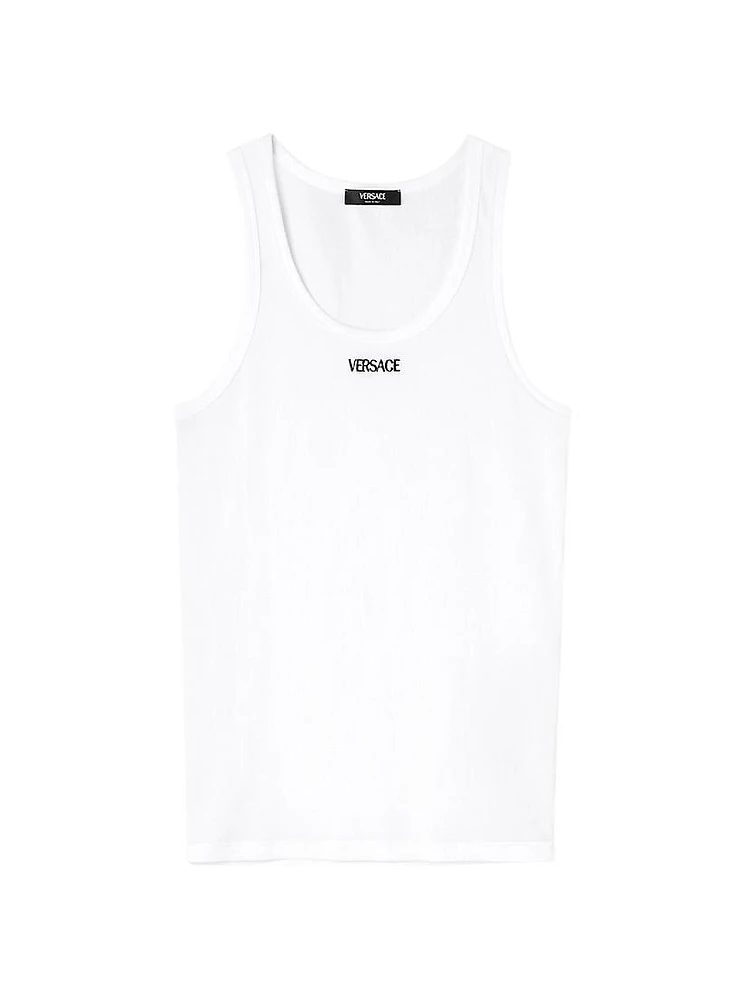 Logo Cotton-Blend Tank