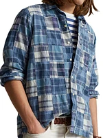 Patchwork Madras Sport Shirt