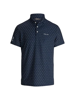 Logo-Print Short-Sleeve Polo Shirt