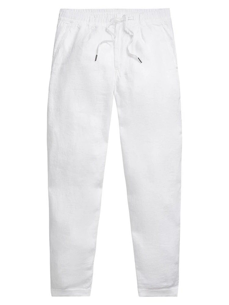 Athletic Linen Trousers