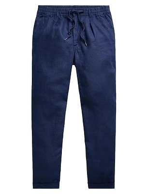 Athletic Linen Trousers