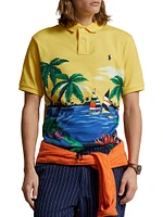 Vista Mesh Short-Sleeve Polo Shirt