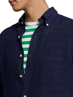 Linen Button-Down Shirt