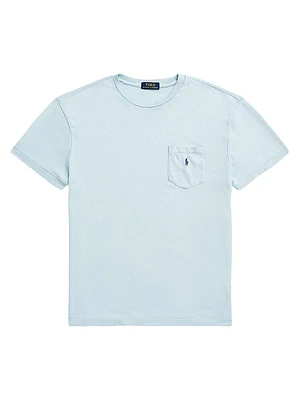 Cotton-Blend Crewneck T-Shirt