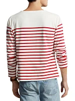 Striped Cotton Long-Sleeve T-Shirt