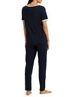 Laura Scoopneck Slim Pajamas