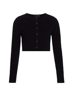 Quinn Crewneck Crop Cardigan
