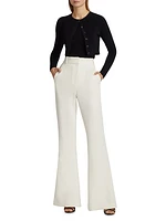 Quinn Crewneck Crop Cardigan