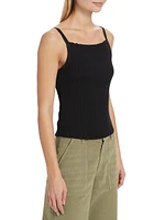 Pointelle Cotton Tank