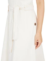 Affari Cotton Midi-Dress