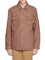 Square Cross Overshirt