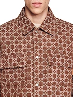 Square Cross Overshirt