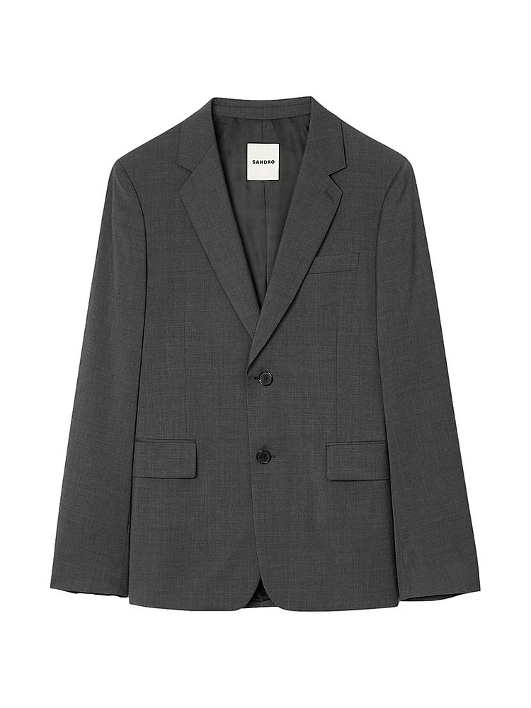 Wool Suit Jacket