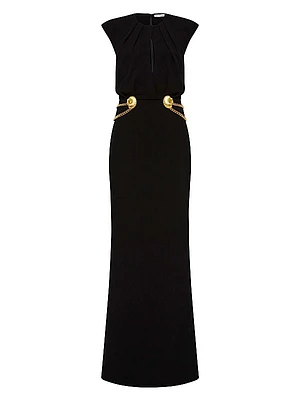 Chelsea Chain-Link Gown