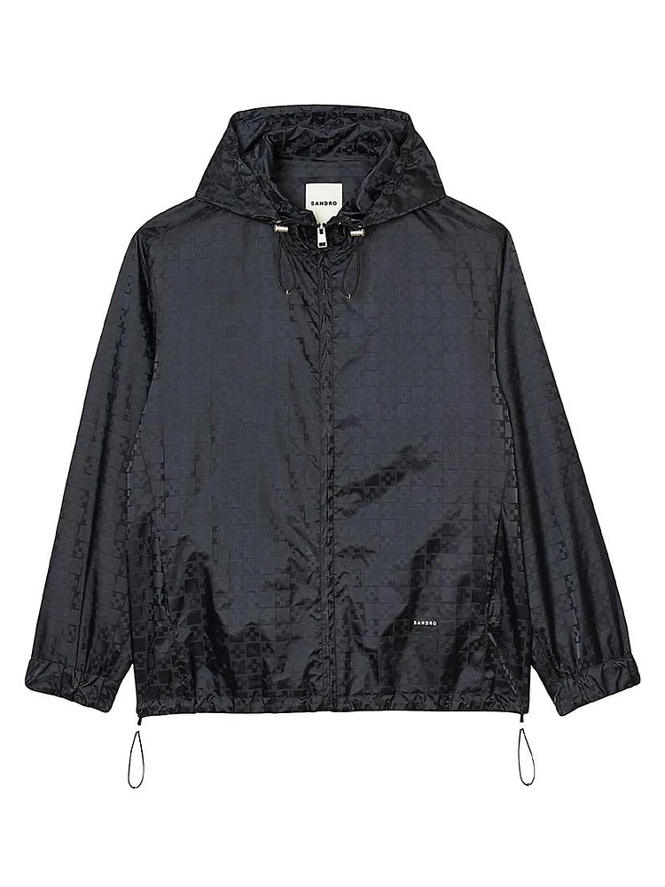 Square Cross Nylon Jacket