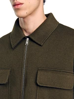 Zipped Overshirt