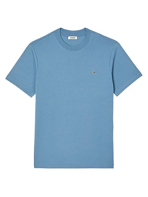 T-Shirt with Square Cross Patch