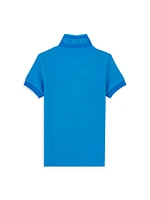 Little Boy's & Open Collar Polo Shirt